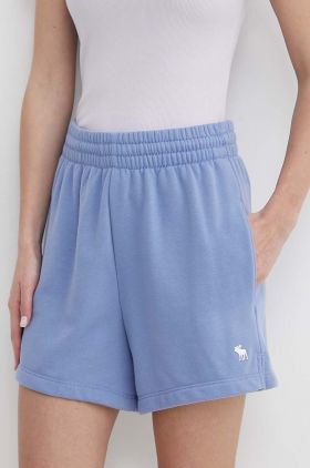 Abercrombie & Fitch pantaloni scurti femei, neted, high waist