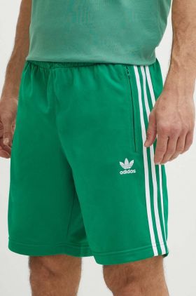 adidas Originals pantaloni scurți barbati, culoarea verde, IM9420