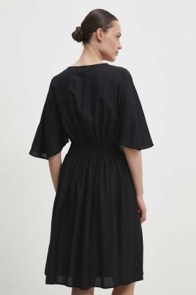 Answear Lab rochie culoarea negru, mini, evazati