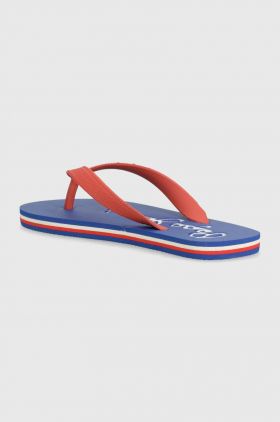 Pepe Jeans slapi copii BAY BEACH BASIC B culoarea portocaliu