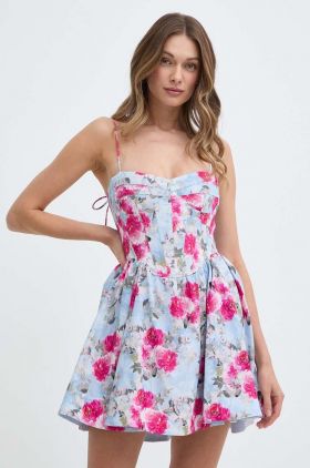 Bardot rochie ELSIE mini, evazati, 58639DB2