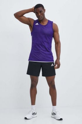 adidas Performance tricou de antrenament cu două fețe 3G Speed culoarea violet, DY6591