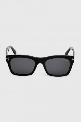 Tom Ford ochelari de soare barbati, culoarea negru, FT1062_5601A