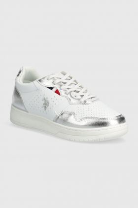 U.S. Polo Assn. sneakers pentru copii DENNY004A culoarea alb