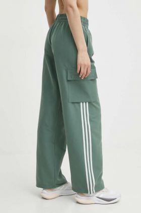 adidas Originals pantaloni de trening culoarea verde, cu imprimeu, IZ0716