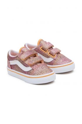 Vans tenisi copii Old Skool V culoarea rosu