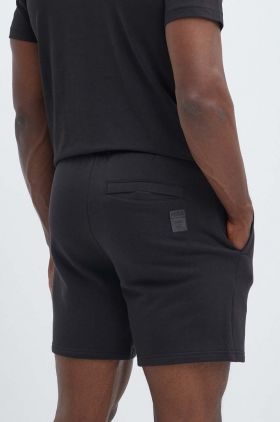 Puma pantaloni scurți din bumbac X ONE PIECE culoarea negru, 624669