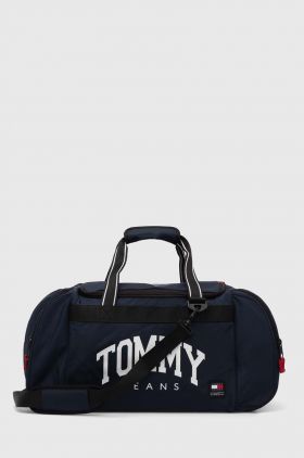 Tommy Jeans geantă culoarea bleumarin, AM0AM12125