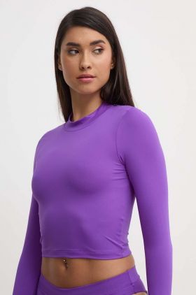 Casall longsleeve de baie Rashguard culoarea violet