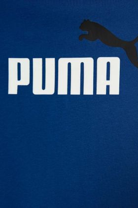 Puma set de bumbac pentru bebelusi Minicats & Shorts Set culoarea albastru marin