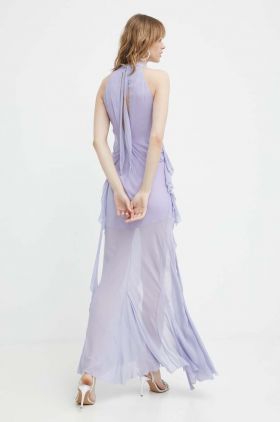 Aniye By rochie culoarea violet, maxi, drept, 185217