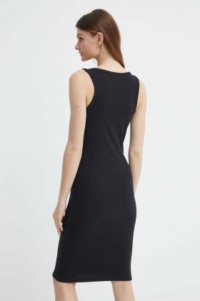 Karl Lagerfeld rochie culoarea negru, mini, mulata