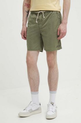 Superdry pantaloni scurti barbati, culoarea verde