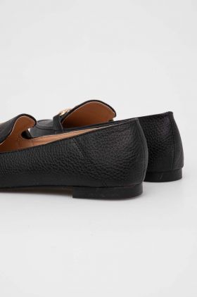 Answear Lab mocasini femei, culoarea negru, cu toc plat