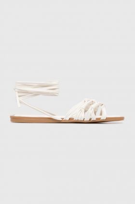 Answear Lab sandale femei, culoarea alb