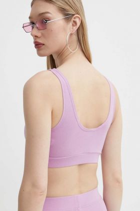 Vans sutien culoarea violet, neted