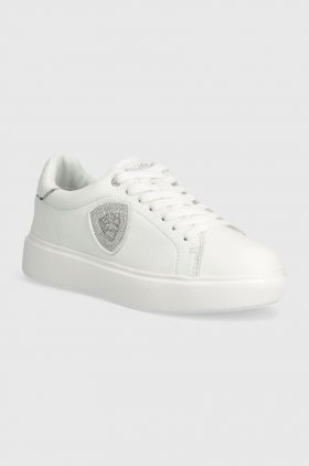 Blauer sneakers VENUS culoarea alb, S4VENUS01.LEA