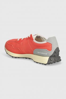 New Balance sneakers pentru copii GS327RF culoarea portocaliu