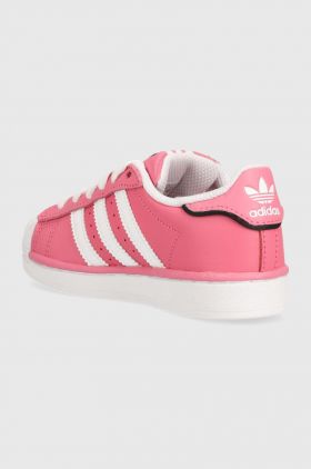 adidas Originals teniși din piele copii culoarea roz