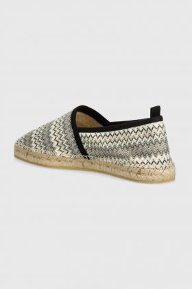 Missoni espadrile Corfu culoarea bej, M29_003