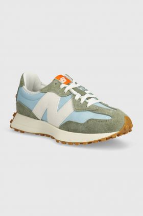 New Balance sneakers 327 culoarea verde, U327SC