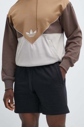 adidas Originals pantaloni scurti din bumbac culoarea negru, IB2014