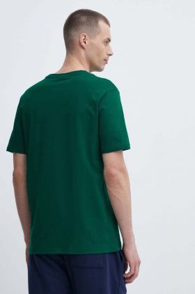 Fila tricou din bumbac Lankaran barbati, culoarea verde, cu imprimeu, FAM0680