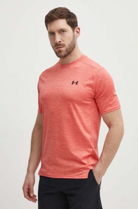 Under Armour tricou de antrenament Tech Vent culoarea rosu, melanj