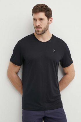 Peak Performance tricou sport Delta culoarea negru, neted