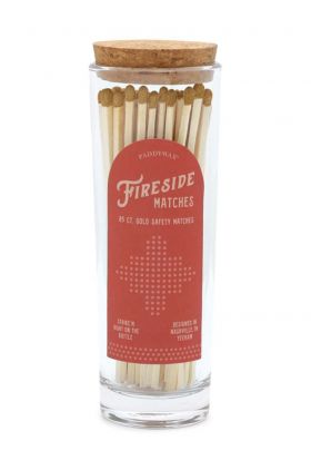 Paddywax chibrituri într-un borcan de sticlă