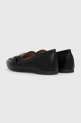 Answear Lab mocasini femei, culoarea negru, cu toc plat