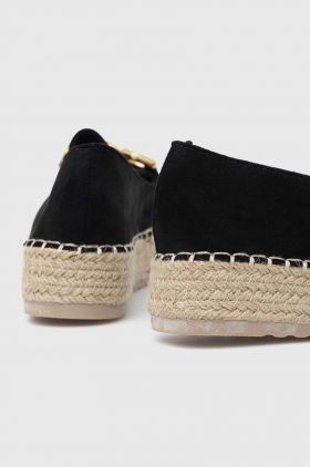 Answear Lab espadrile culoarea negru, cu platforma