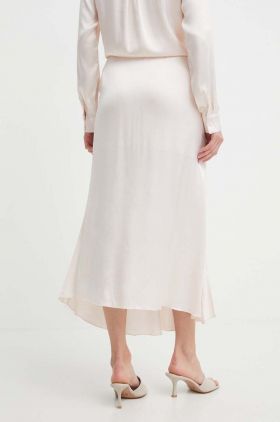 Answear Lab fusta culoarea roz, maxi, drept