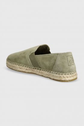 Marc O'Polo espadrile din piele intoarsa culoarea verde, 40328333802305 NN1M3036