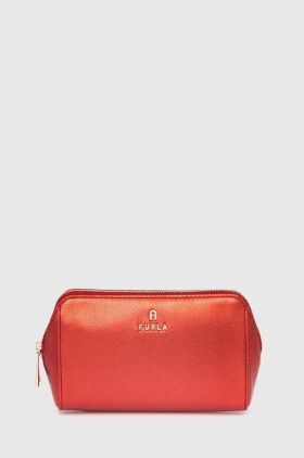 Furla punga cosmetice culoarea rosu, WE00449 BX2658 2673S