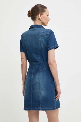 Morgan rochie jeans REIMS mini, evazati, REIMS