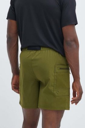 The North Face pantaloni scurți outdoor Class V Pathfinder culoarea verde, NF0A86QJPIB1