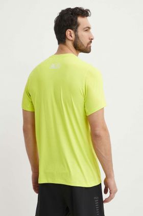 The North Face tricou sport Mountain Athletics culoarea verde, cu imprimeu, NF0A87CGRIQ1