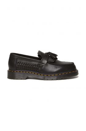 Dr. Martens mocasini de piele Adrian Woven culoarea negru, DM31621001