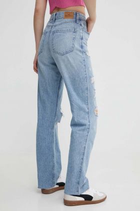 Hollister Co. jeansi femei high waist, KI355-4232-281