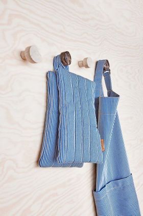 OYOY manusa de bucatarie Striped Denim 2-pack