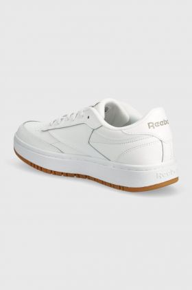 Reebok Classic sneakers pentru copii CLUB C DOUBLE culoarea alb, 100008154