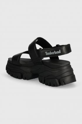 Timberland sandale de piele Adley Way Sandal femei, culoarea negru, TB0A5URZ0151