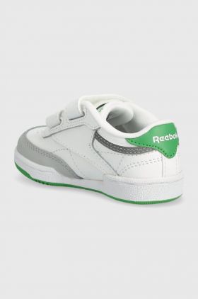 Reebok Classic teniși din piele copii Club C culoarea alb, 100075109