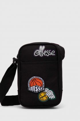 Ellesse borseta Vizvo Medium Item Bag culoarea negru, SAVA3601