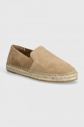 Marc O'Polo espadrile din piele intoarsa culoarea bej, 40328333802305 NN1M3011