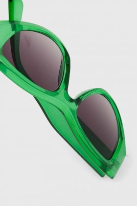 Aldo ochelari de soare ZARON femei, culoarea verde, ZARON.320