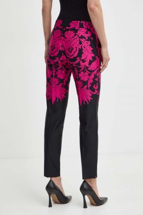 Luisa Spagnoli pantaloni RUNWAY COLLECTION femei, mulata, medium waist, 541151