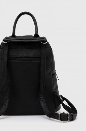 Answear Lab rucsac femei, culoarea negru, mic, neted