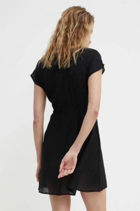 Answear Lab rochie culoarea negru, mini, evazati